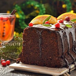 Кекс с шоколадом и красным вином «Новогодний глинтвейн»