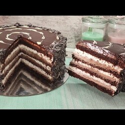 знаменитый вкуснейший шоколадный торт "КИНДЕР ПИНГВИ"! Без желатина! Тает во рту!