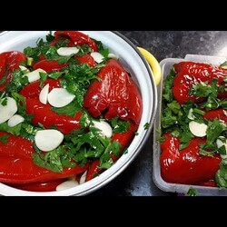 МАРИНОВАННЫЙ КРАСНЫЙ ПЕРЕЦ САМЫЙ ВКУСНЫЙ РЕЦЕПТ ЗАКУСКИ ЗАГОТОВКА НА ЗИМУ | RED PEPPER