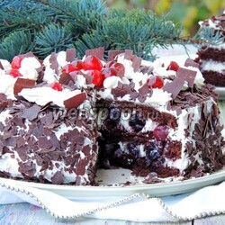 Торт вишнёвый или шварцвэлдер киршторте