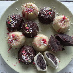 Люблю рецепт этого шоколадного печенья. Намного выгодней и вкуснее магазинного. Готовить полчаса и выпекать не надо - Пир во время езды