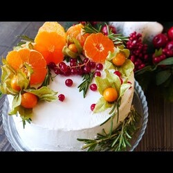 Мандариновый Торт Очень Нежный и Пропитанный | Tangerine CAKE Recipe