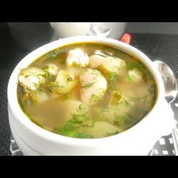 Быстрый рассольник с фасолью и курицей за 30 минут! Не суп а палочка- выручалочка!