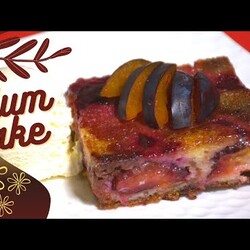 IZUZETNO SOCAN PREVRNUTI KOLAC SA SLJIVAMA(UPSIDE DOWN PLUM CAKE)