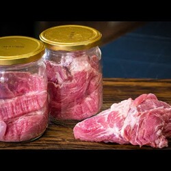 Вместо колбасы на бутерброды Вкусная свинина в банке