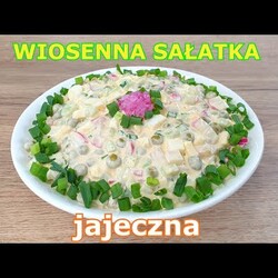 Rewelacyjna wiosenna sałatka jajeczna w 10 minut