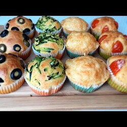 СОЛЕНЫЕ МАФФИНЫ. ОТЛИЧНАЯ ИАЛЬЯНСКАЯ ЗАКУСКА