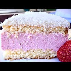 Клубнично-Кокосовый Торт КОРОЛЕВСКИЙ РЕЦЕПТ | Strawberry Coconut Cake Recipe, English Subtitles