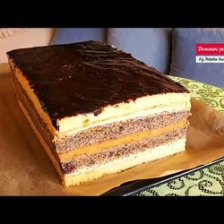 НОВИЙ Сирник з яблуками і маком ПЛЯЦОК з сиром маком яблуками