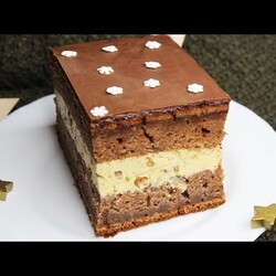 IDEALNY ŚWIĄTECZNY PIERNIK PRZEKŁADANY MASĄ Z ORZECHAMI WŁOSKIMI - PRZEPIS BOMBOWA KUCHNIA