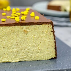 Банановая запеканка или чизкейк на твороге