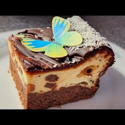 Ser-znikł - Szybki przepis na sernik na kruchym pachnącym spodzie, ale ciacho!