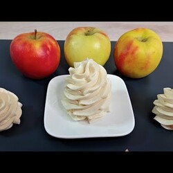 СТАБИЛЬНЫЙ крем из ЯБЛОК! без ЯИЦ и СЛИВОК! 2 ВАРИАНТА: с молочными продуктами и веганский! БЮДЖЕТНО
