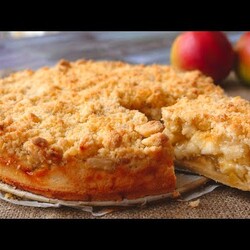 Яблочный ПИРОГ   много начинки (Apple Pie)