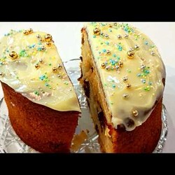 Глазурь за одну минуту, без варки и без белков!!!ТВОРОЖНЫЕ КУЛИЧИ НА ПАСХУ!Без ДРОЖЖЕЙ!Самые Быстрые