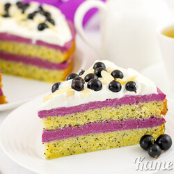 Торт с кремом из смородины - пошаговый рецепт