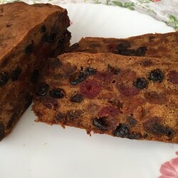 Английский рождественский кекс. Часть 2. Выпечка.