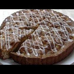 Быстрый яблочный пирог,не шарлотка.