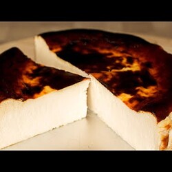 Невероятный Чизкейк Сан-Себастьян Нежный как Поцелуй  Баскский Сожженный Чизкейк