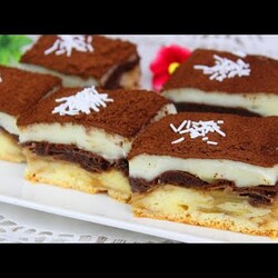 PRZEPIS NA JABŁKOWE CIASTO Z PYSZNYM KREMEM - BOMBOWA KUCHNIA