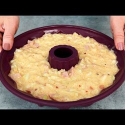 Самый простой РЕЦЕПТ ПИРОГА с КАПУСТОЙ. Готовьте сразу 2 порции! МЫ в ВОСТОРГЕ