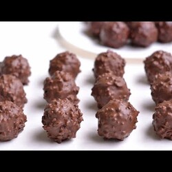 Setiap Kali Membuat Ini Selalu Cepat Habis, Kue Coklat 4 Bahan Tanpa Oven | Homemade Bounty Balls