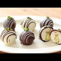 Сливочный сыр и шоколадный трюфель