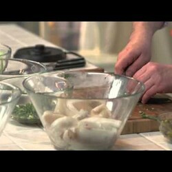 Салат из кальмаров двумя способами