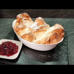 Жемчужина Австрийской Кухни Десерт-Суфле ГОРЫ Зальцбургер Нокерль! Как ОБЛАКО! Salzburger Nockerl!