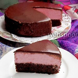 Торт-мусс «Вишня в шоколаде»