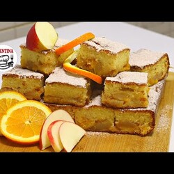 Brzi, Jednostavni, Sočni Kolač sa Narandžom i Jabukama