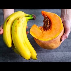 Готовлю уже ВСЮ ОСЕНЬ! Возьми БАНАН и ТЫКВУ и тоже делай ЭТУ ВКУСНЯТИНУ...