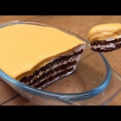 Hausgemachtes Dessert in 5 Minuten! Jeder sucht nach diesem Rezept! Einfach, schnell und lecker!