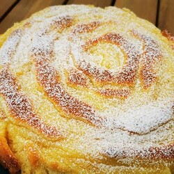 Apfelkuchen mit Vanille-Creme ❤️ einfach, schnell und megalecker