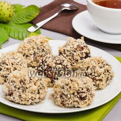 Печенье «Каштаны»