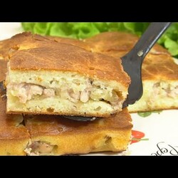 Курник на кефире и ГЛАВНЫЙ секрет, чтобы заливные пироги пропекались и не были внутри сырыми