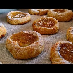 Итальянский рецепт постного  печенья с вареньем !Лёгкий рецепт!!#печенье,#выпечка