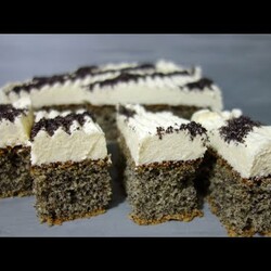 Najlepsze ciasto z makiem i kremem z serka! Smaczne ciasto makowe świetnie pasuje do masy serowej!