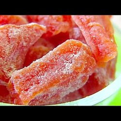 Цукаты из тыквы Самый вкусный рецепт  candied pumpkin natural candy