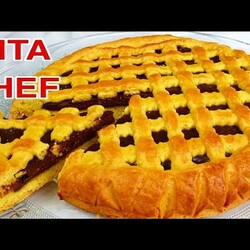 Senza Stampo⭐CROSTATA con CREMA AL CIOCCOLATO SENZA UOVA di RITA CHEF⭐