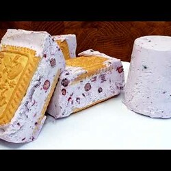 Заводы отдыхают. Мороженое из 3 ингредиентов за 5 минут! Черничное Мороженное!