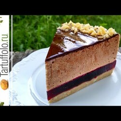 ШОКОЛАДНО-ЯГОДНЫЙ Торт БЕЗ ВЫПЕЧКИ