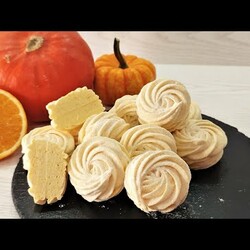 Зефир ТЫКВА-АПЕЛЬСИН! 100% ПОЛУЧАЕТСЯ! ЗАВАРНОЙ ЗЕФИР! Без ТЕРМОМЕТРА! Зефир на АГАРЕ