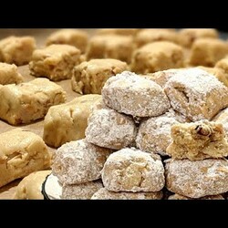 Biscuits pour les vacances et les fêtes: Fondent en bouche! Parfait pour le café / Amandes et noix