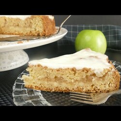 Так яблочный пирог вы еще не готовили! Тертый яблочный пирог со сметанной заливкой ! Как торт!