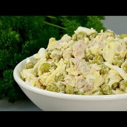 Салат ЦЫПОЧКА  Моя тётя всегда готовит его вместо Оливье