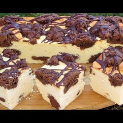 HIT Sernik łaciaty-wspaniały, nie opada, zawsze się udaje (sernik siostry Anieli)