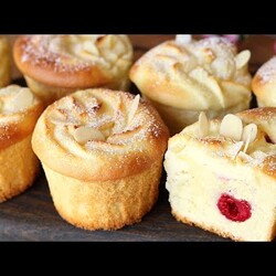 НОВОЕ ЛАКОМСТВО с ТВОРОЖНОЙ Воздушной Шапочкой! Вкуснейшие НЕЖНЫЕ КЕКСЫ с НАЧИНКОЙ. Маффины к ЧАЮ