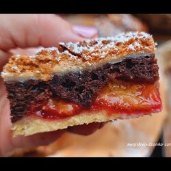 Pleśniak ze śliwkami proste kruche ciasto i rozpływające się śliwki, mniam... #ciastoześliwkami