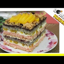 CIASTO UŚMIECH DNIA - PRZEPIS KROK PO KROKU - BOMBOWA KUCHNIA